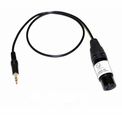 Cable Techniques Balun Balanced Mic to Unbalanced DSLR Audio Cable