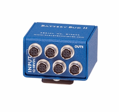 Cable Techniques Battery Bud DC Distribution Box Hirose 4 Pin