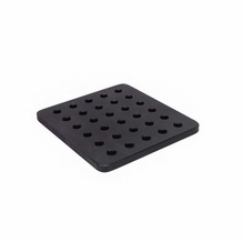 Camera Cheeseplate Black 6 x 6 x 3/8 inch
