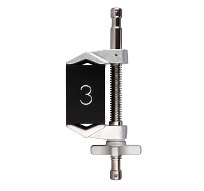Cardellini Clamp Double Spud Baby Pin 3D