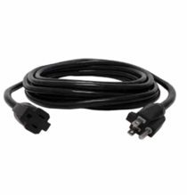CBI 12 Gauge Black Molded Extension Cord | 25ft