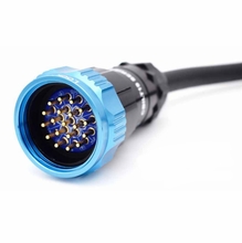 CBI Cables Socapex 19 Pin Extension Cable 12 Gauge 12/14 w/ Black Ring | 50ft
