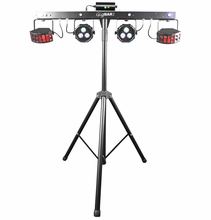 Chauvet 4-in-1 Gig Bar 2 with Stand & Wireless Footswitch