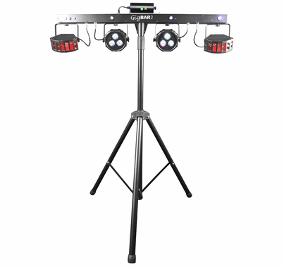 Chauvet 4-in-1 Gig Bar 2 with Stand & Wireless Footswitch