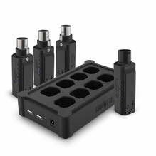 Chauvet DJ Di-Fi XLR/DMX Pack Wireless Portable DMX Kit w/ Charger- 1 Transmitter, 3 Receivers