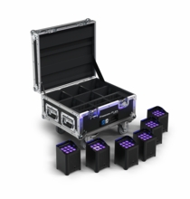 Chauvet DJ Freedom Flex H9 IP X6 LED Par (6) Light Kit