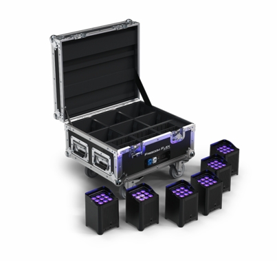 Chauvet DJ Freedom Flex H9 IP X6 LED Par (6) Light Kit