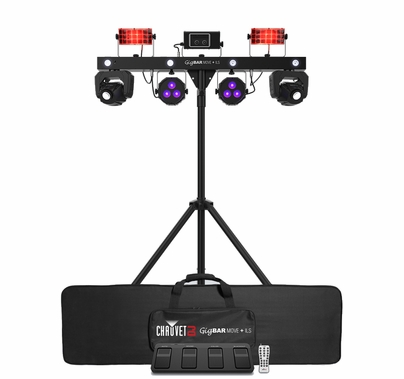 Chauvet DJ Gig Bar Move + ILS 5-in-1 LED Lighting System with 2 Moving Heads