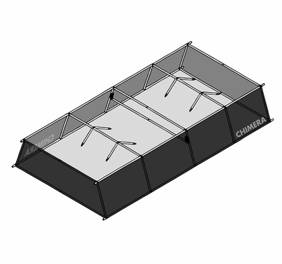 Chimera F2X Overhead LightBank 10x20