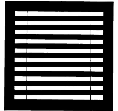 Chimera Horizontal Blinds Window Pattern  22"x22"  5320