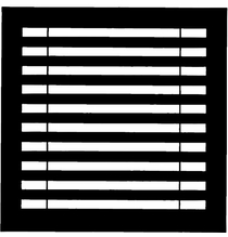 Chimera Horizontal Blinds Window Pattern  22"x22"  5320