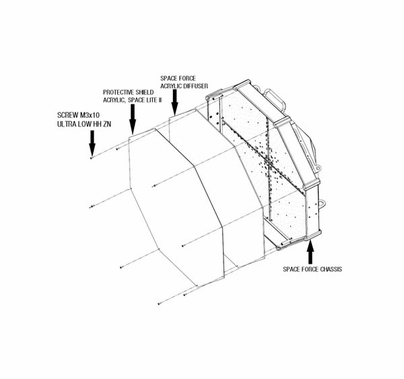 Chroma-Q Space Force Protective Lens