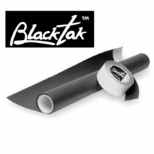 City Theatrical BlackTak Black Aluminum Foil w/ Adhesive 2" x 75ft