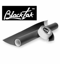 City Theatrical BlackTak Black Aluminum Foil w/ Adhesive 24" x 15ft