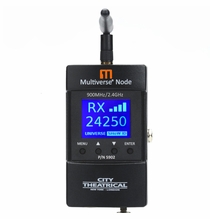 City Theatrical Multiverse Node Wireless DMX Transceiver 900mhz / 2.4ghz