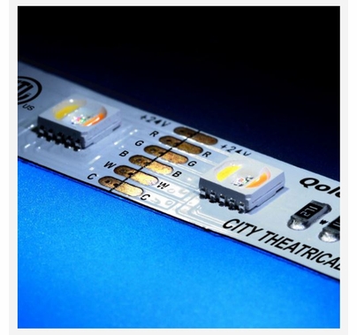 City Theatrical QolorFlex 5 in 1 LED Tape 24V RGBACW 5m Reel