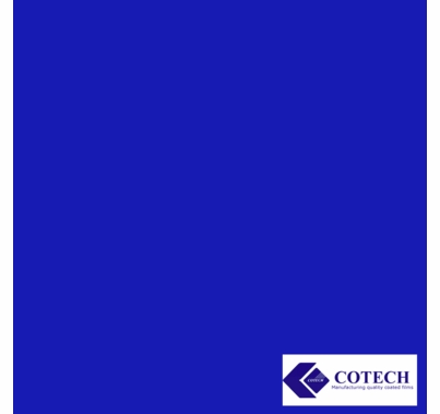 Cotech 075 Evening Blue Lighting Gel Filter Sheet 20"x24"
