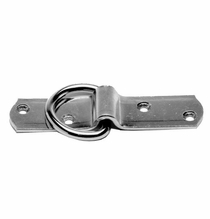 D Ring with Keeper Plate for Tie Lines