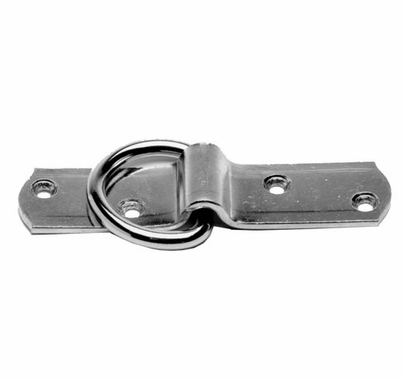 D Ring with Keeper Plate for Tie Lines
