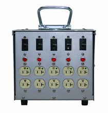 Dadco 100A Lunchbox Stage Pin to Edison | Feed Thru