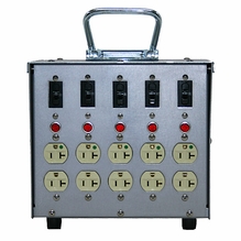 Dadco 100A Lunchbox Stage Pin to Edison | Feed Thru