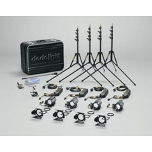 Dedolight 150W Basic Four Light Kit KA24-4BU