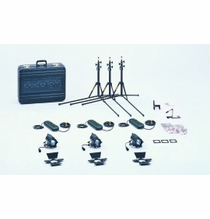 Dedolight Basic 150W Light Kit KA24BU
