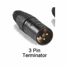 DMX 3 Pin Terminator