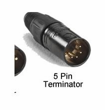 DMX 5 Pin Terminator
