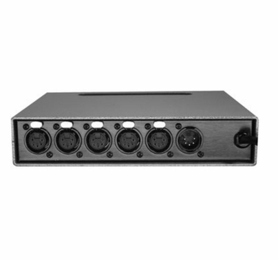 Doug Fleenor DMX Splitter #125 (1) in (5) Out DMX 5 Pin XLR Isolated