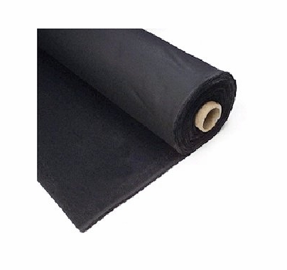 Duvetyne 12 oz Black  Cloth 54 in  x 15ft Duvateen Package