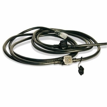 E-String 25ft.  Three Outlet Black Extension Cord  50123B