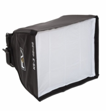 F&V Lighting KS-3 Softbox & Intensifier w/Grid for Half Panel LED Lights