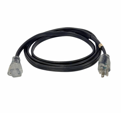 Flat Convention Center Extension Cord 12/3 15FT