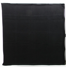Floppy Solid Black Slip On Fabric 4x4   169207