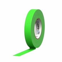 Fluorescent Green 1" Camera Tape Roll