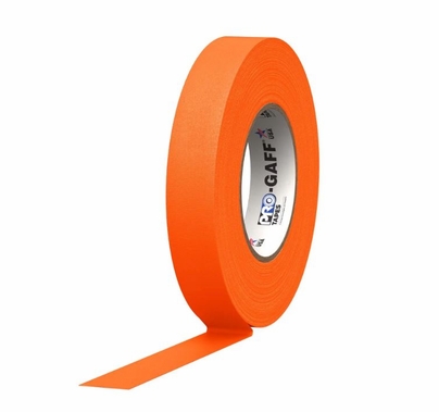 Fluorescent Orange 1" Camera Tape