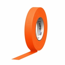 Fluorescent Orange 1" Camera Tape