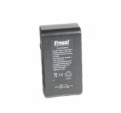 Frezzi 100WH Lithium-Ion Battery w/ Meter for Anton Bauer Mount FLB-100