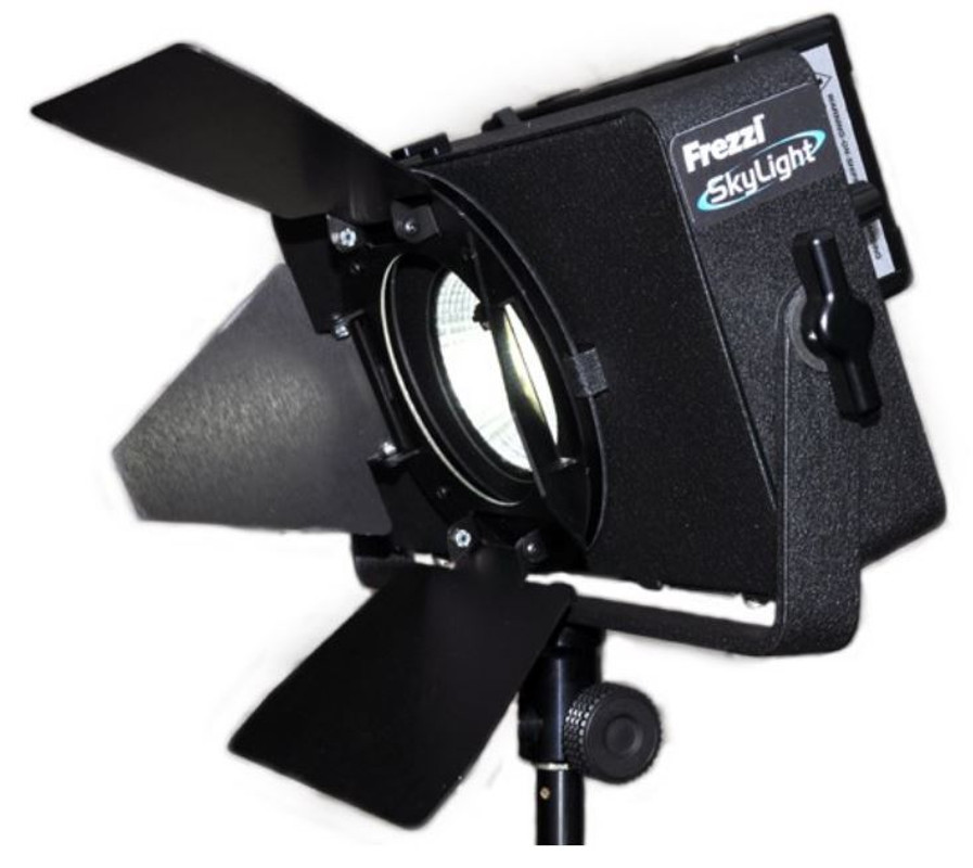 Frezzi SkyLight Dual AC/DC Kit V-Mount | BarnDoor Lighting