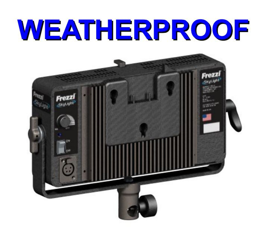 Frezzi SkyLight Dual AC/DC Kit V-Mount | BarnDoor Lighting