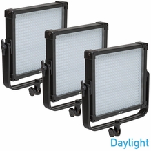 FV Lighting K4000 SE Daylight 1x1 LED 3 Light Kit - AB Gold Mount