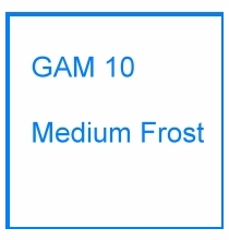 GAM 10 Medium Frost Lighting Diffusion Gel Filter Sheet 20"x24"