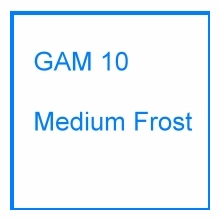 GAM 10 Medium Frost Lighting Diffusion Gel Filter Sheet 20"x24"