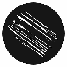 GAM 642 Thin Shafts Standard Steel Gobo Pattern