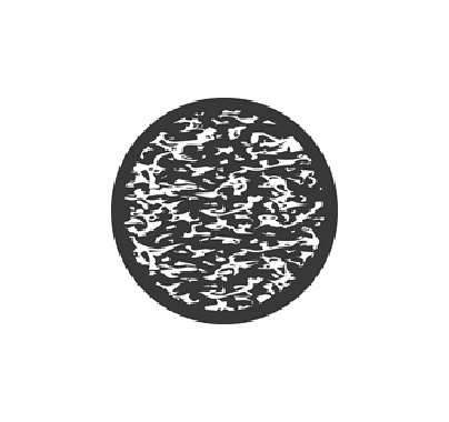 Gam 866 Ripples 2 Standard Steel Gobo Pattern