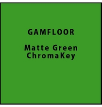 GAM GAMFLOOR Matte Green ChromaKey Vinyl Floor 48" x 50ft