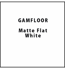 GAM GAMFLOOR Matte White Temporary Vinyl Floor 48" x 100ft