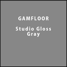 GAM GAMFLOOR Studio Gloss Gray Temporary Vinyl Floor 48" x 50ft