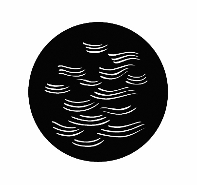 Gam Gobo 633 Wavy Breakup Standard Steel